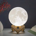 Luminária de Led 3d Lua Decoração para Quarto